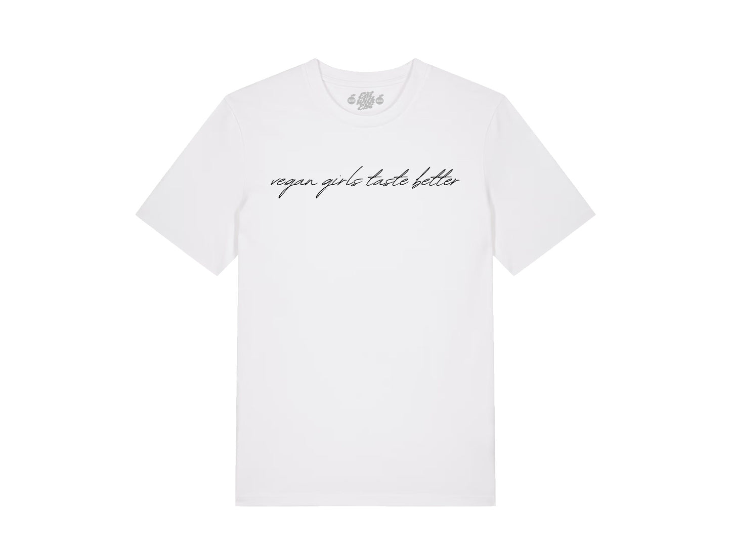 EAT WITH EBS VGTB HD SLOGAN TEE WHITE