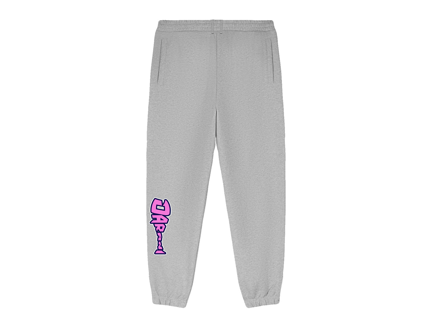PINK FISH BOTTOMS GREY MARL