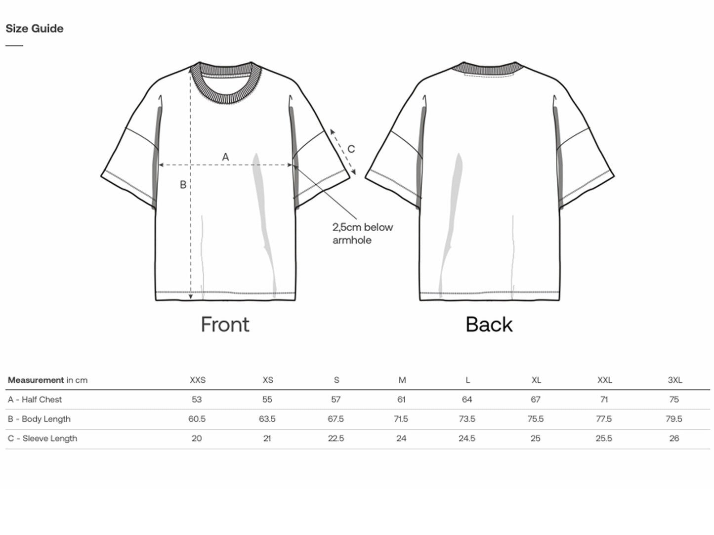 SHADOW LOGO TEE BLACK *NEW FIT*