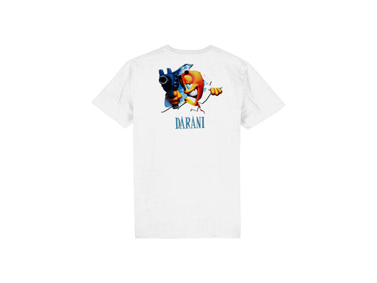 WORMER BACK PRINT TEE WHITE