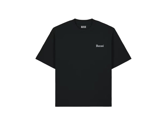 SHADOW LOGO TEE BLACK *NEW FIT* V1