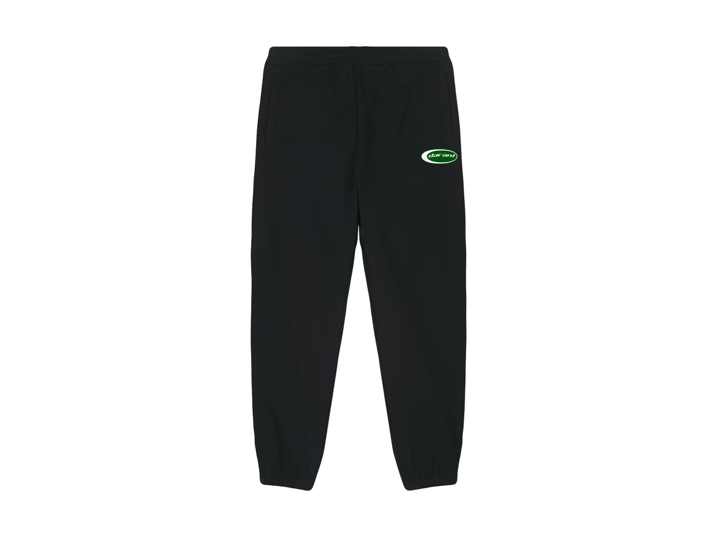 OVAL RACING FLOCK PRINT BOTTOMS BLACK