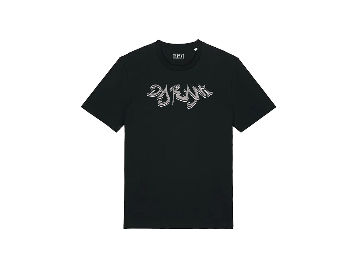 GREY TONAL GRAPHIC TEE BLACK