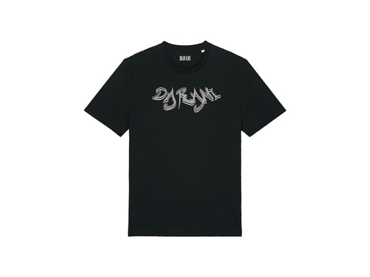 GREY TONAL GRAPHIC TEE BLACK