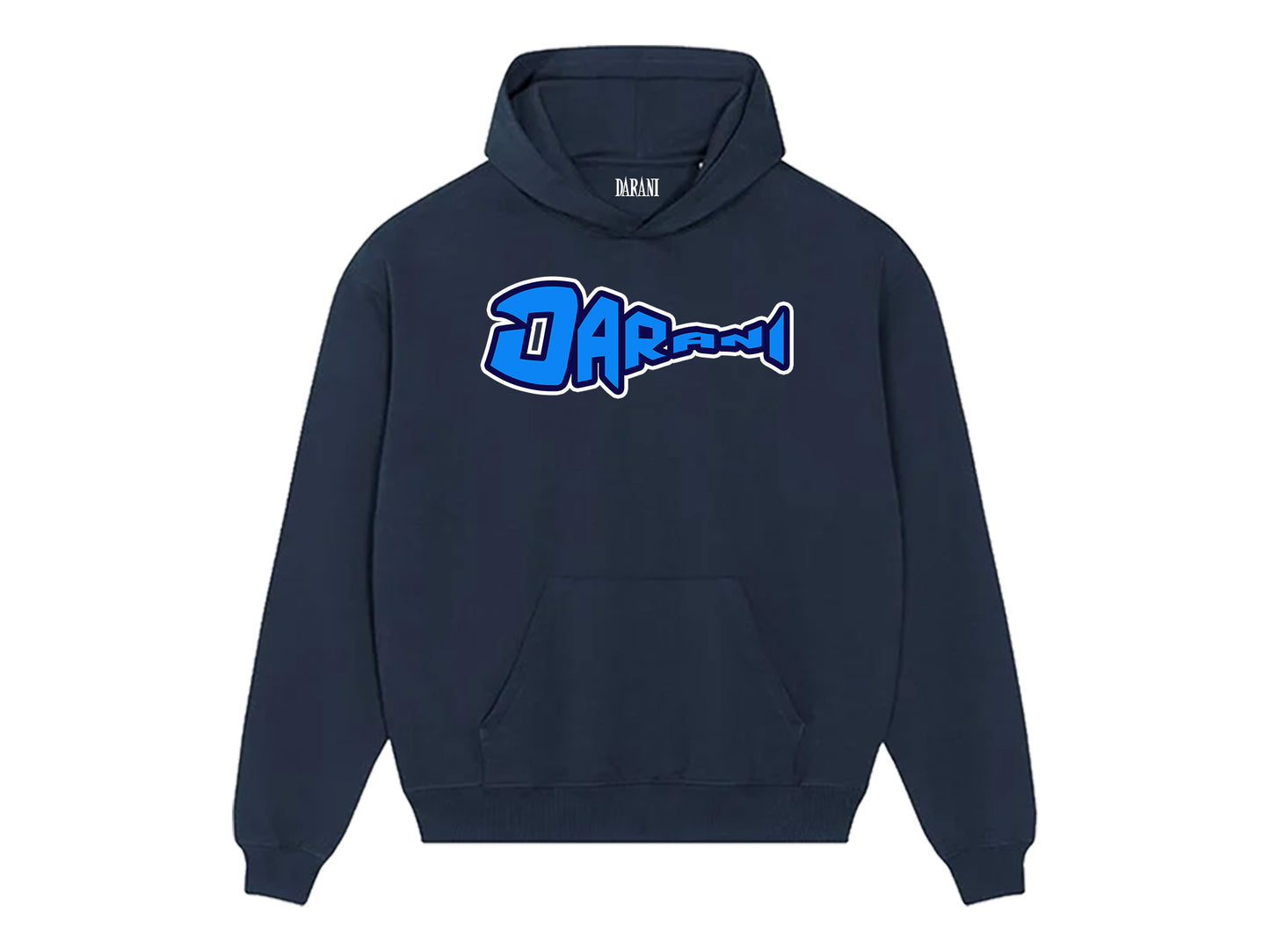 BLUE FISH HOODY FRENCH NAVY