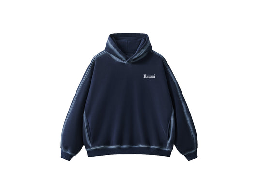 SHADOW LOGO HOODY NAVY