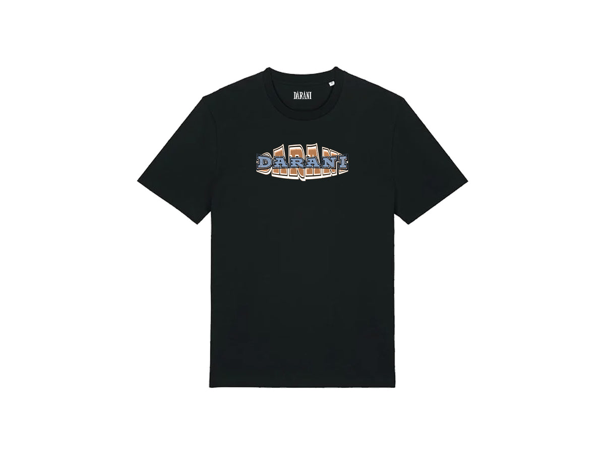 OVAL GRAPHIC TEE BLACK