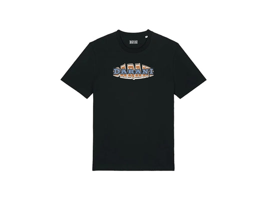 OVAL GRAPHIC TEE BLACK