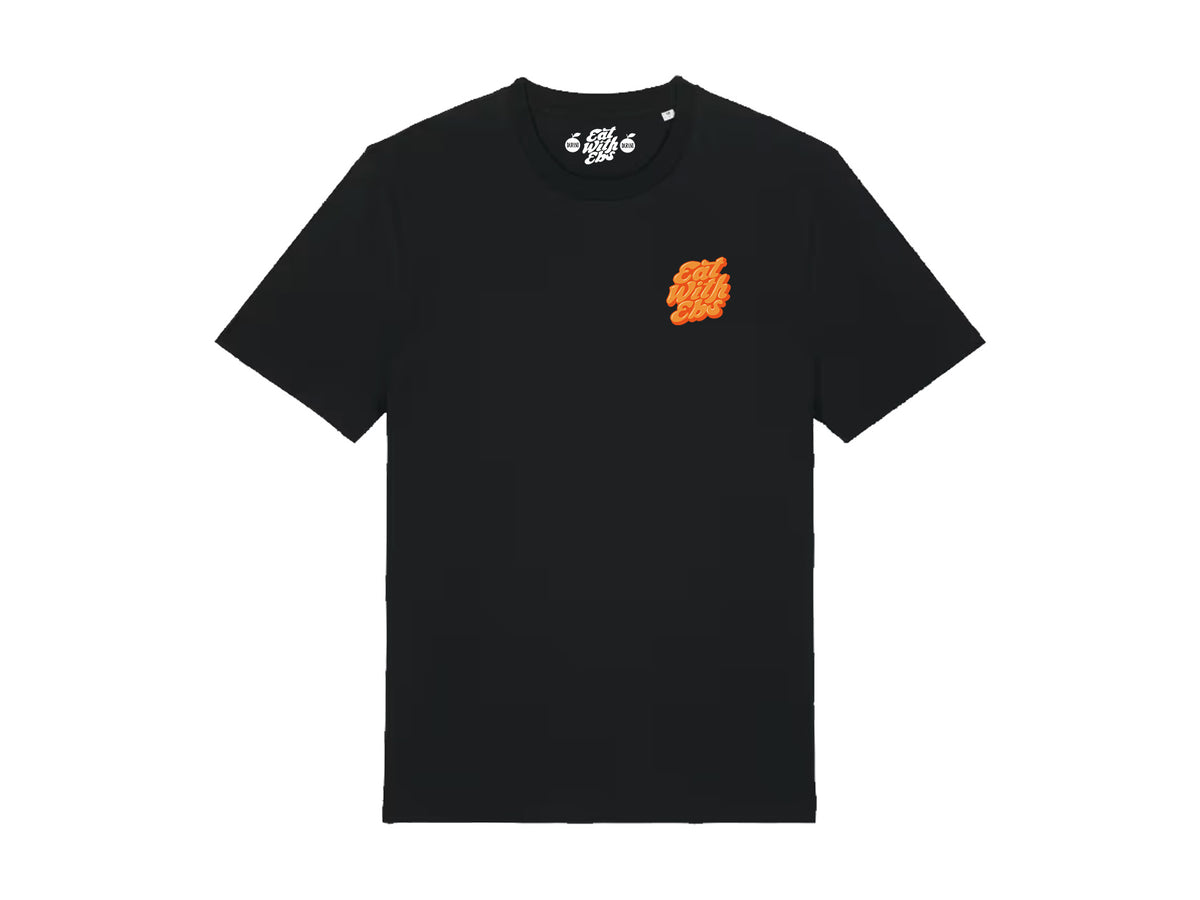EAT WITH EBS SUPPER CLUB TEE BLACK