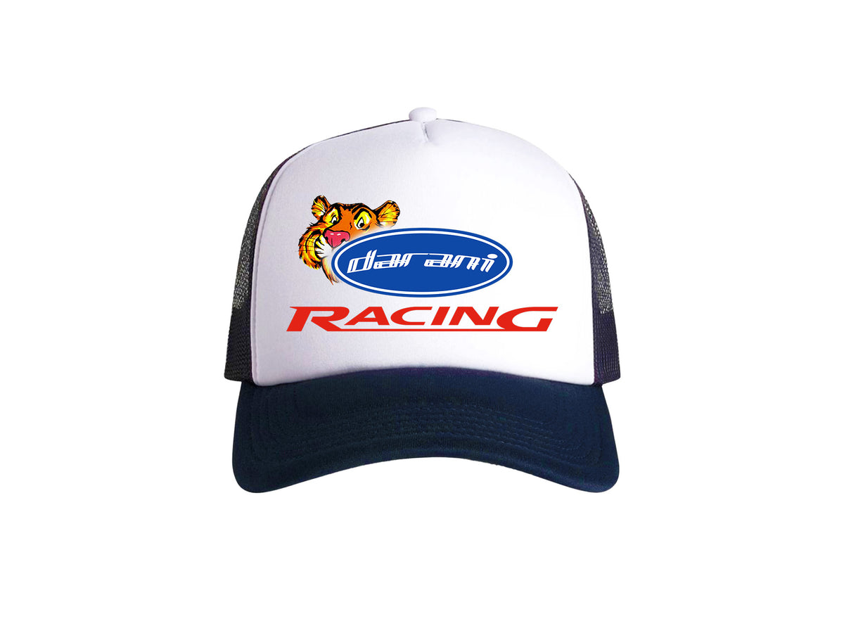 RACING TRUCKER CAP NAVY/WHITE