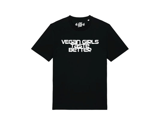 EAT WITH EBS VGTB SLOGAN TEE BLACK