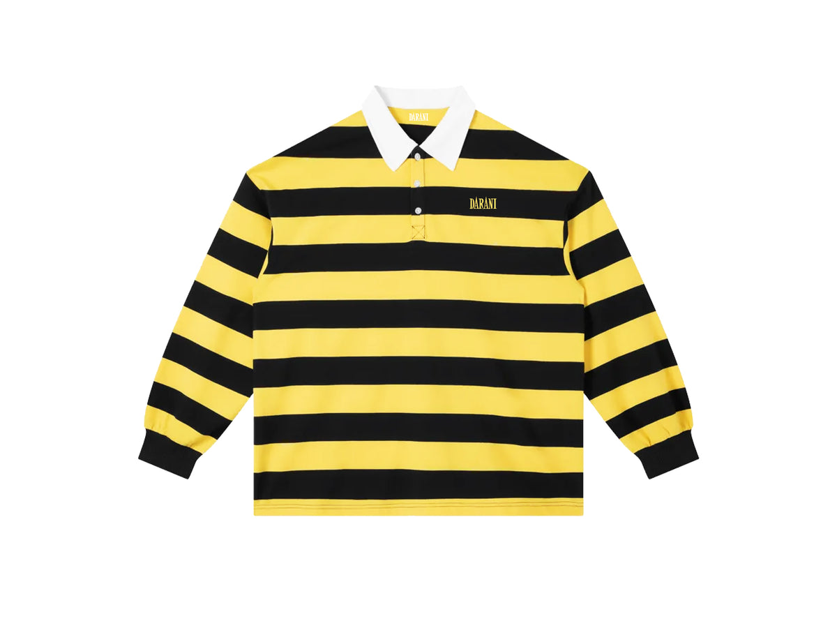 STRIPE RUGBY TOP YELLOW